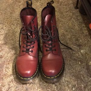 Cherry Red Dr. Martens